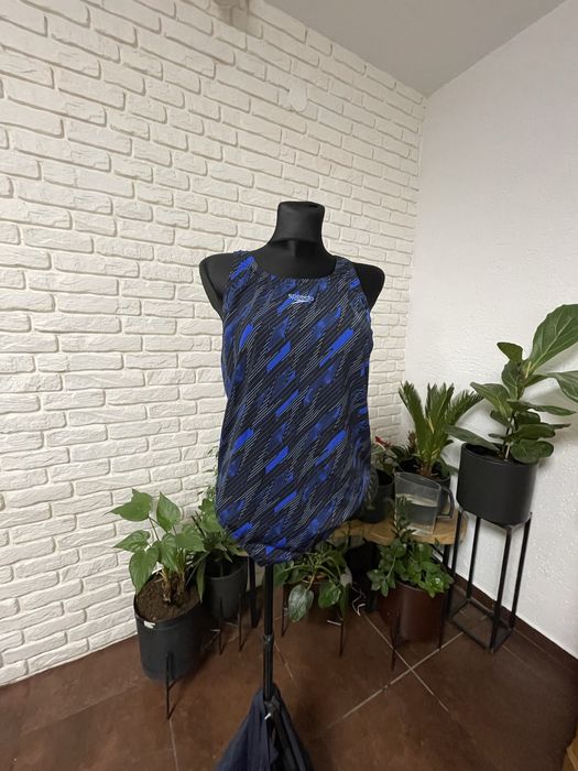 Strój kąpielowy  granatowy 48 jednoczęściowy