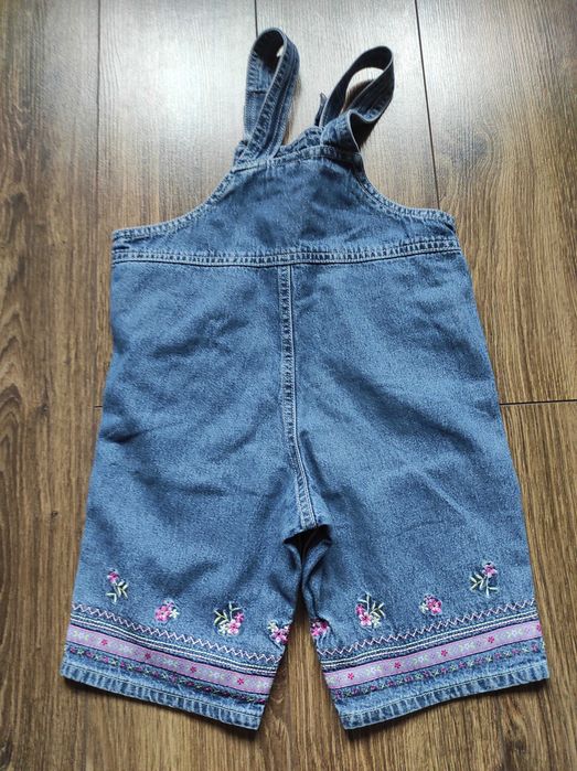 Sukienka i ogrodniczki jeans 80-86