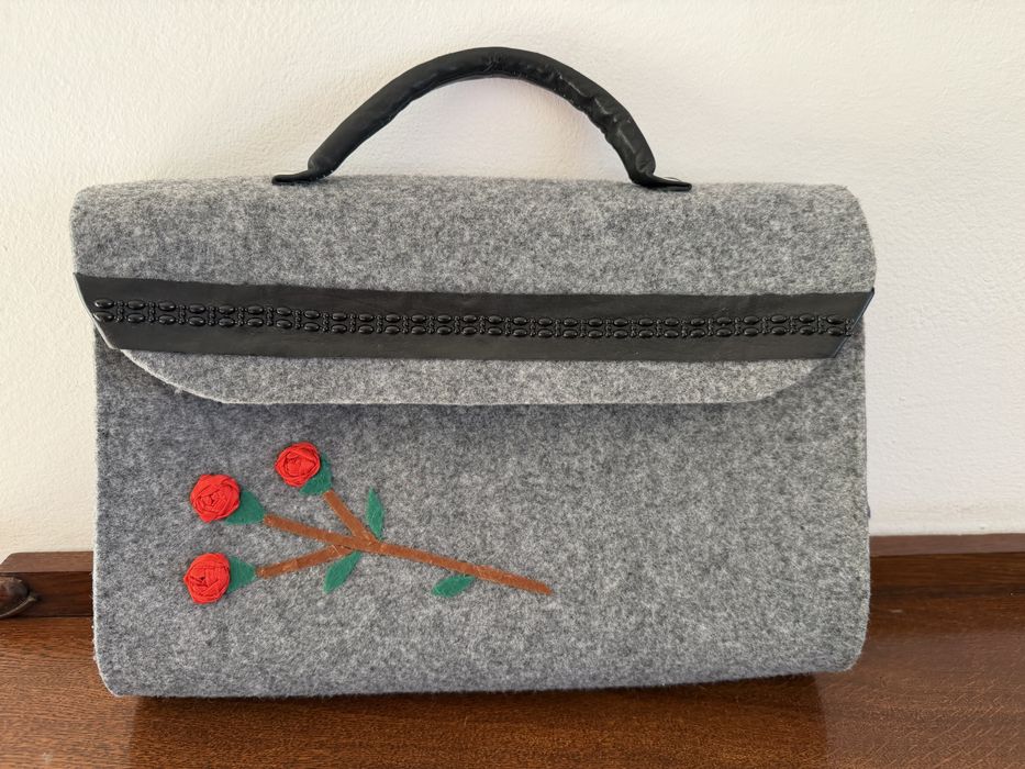 Torba / teczka na laptopa lub na codzień filc