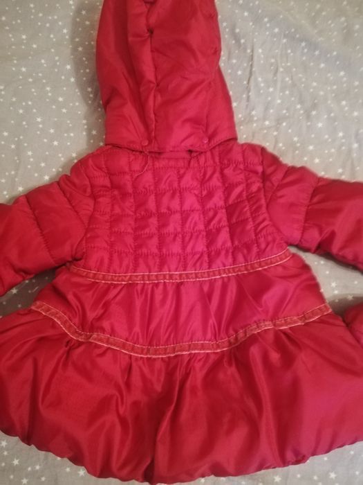 kurtka dziecięca  ocieplana  68cm