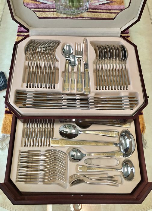 Подарочный набор столовых приборов Lessner 72 предмета