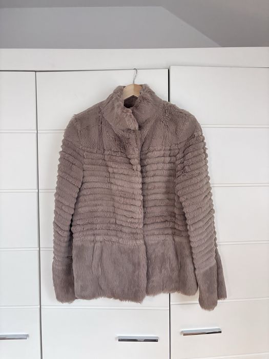 Przepiekne, modne futro naturalne Ochnik