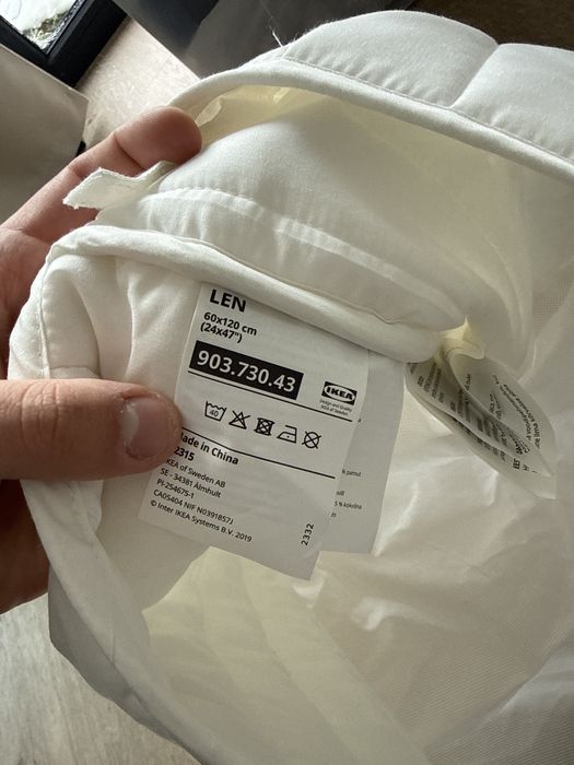 Ochraniacz do łóżeczka ikea LEN