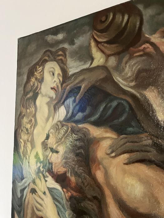 olejny na płótnie van dyck bachanalia