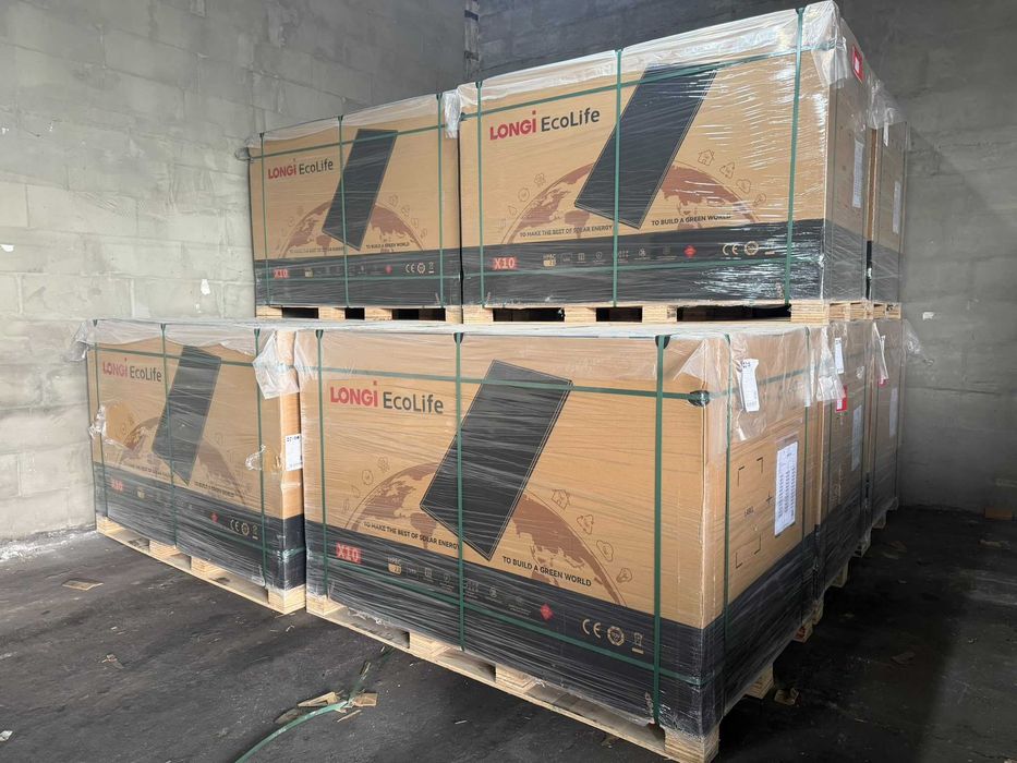Panel Longi 470Wp Full Black / TOP jakość / Premium wygląd