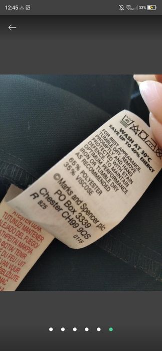 Брендовое школьное платье сарафан M&S collection