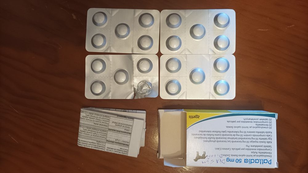 Medicamento contra cancro Palladia 50mg