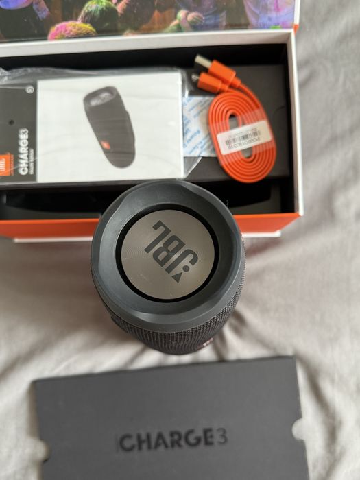 Колонка JBL Charge3 Black. ОРИГИНАЛ.