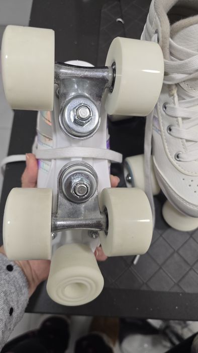 Patins infantil quad tam 30 NOVO e proteções
