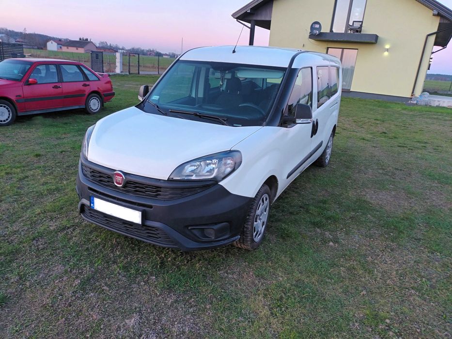 Fiat Doblo Maxi MultiJet 1.3 long, 5-osob, 2019, ciężarowy, fakt. VAT