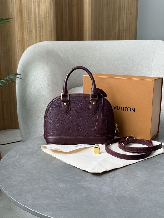 Torebka Louis Vuitton alma burgundy