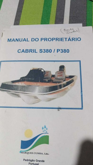 Barco de Pesca Cabril S380