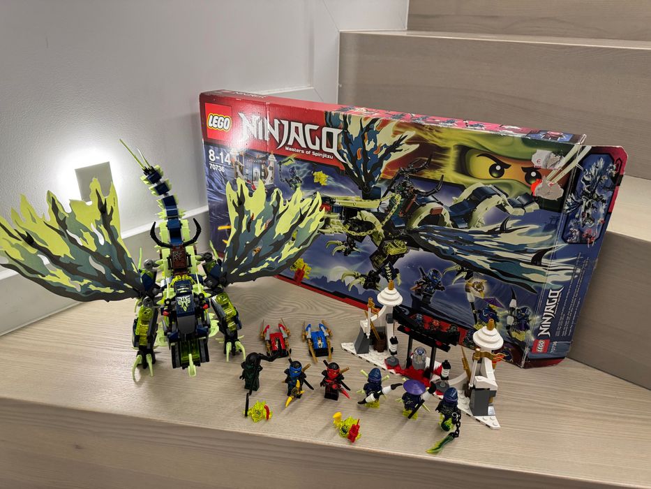 【新品未使用】trippen Triad smog 38 Dostępne! LEGO Ninjago 70736 Atak smoka Morro KOMPLET z pudełkiem