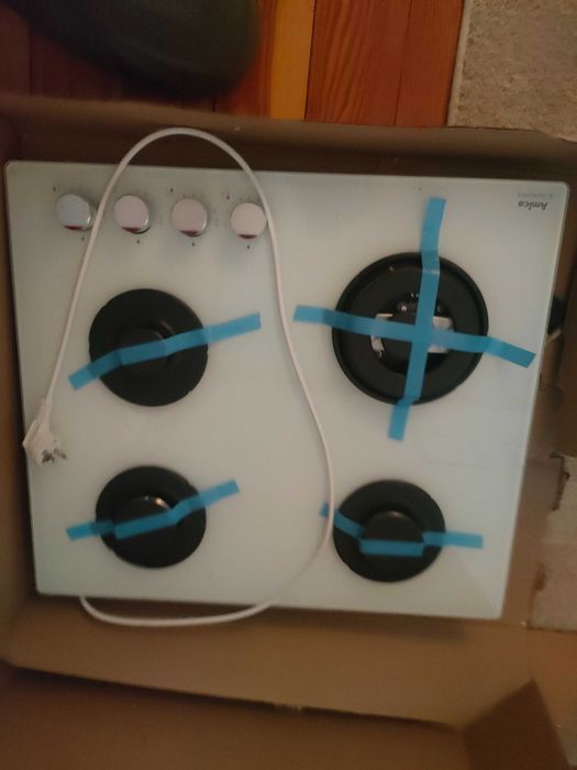 amica gas hob model PGCD611AoW new