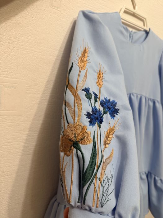 Плаття з вишивкою