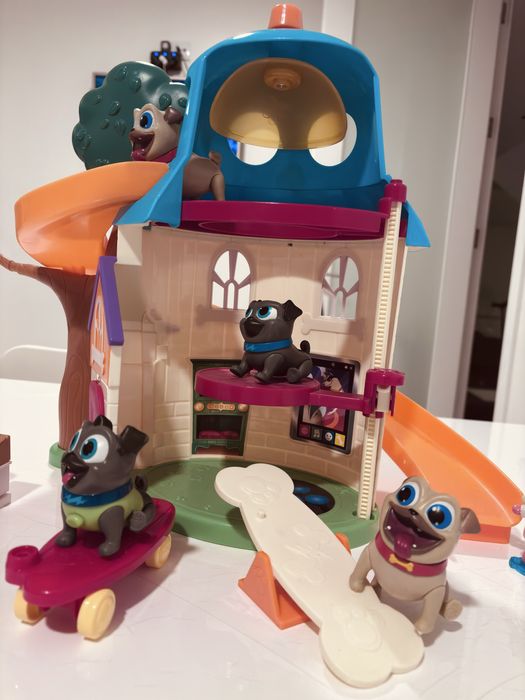 Casa Bingo e Rollyu Disney + Figuras Extras Doutora Brinquedos e Masha