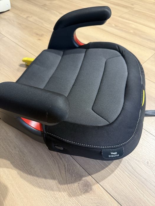 Peg Perego Viaggio Shuttle автокрісло бустер для дітей ЧОРНЕ З СІРИМ