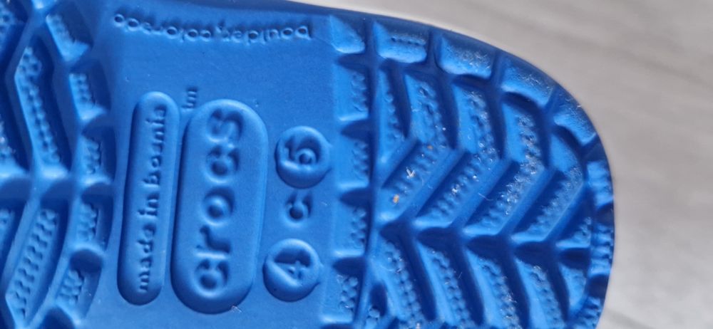 Crocs Crocband klapki chodaki buty do wody niebieskie