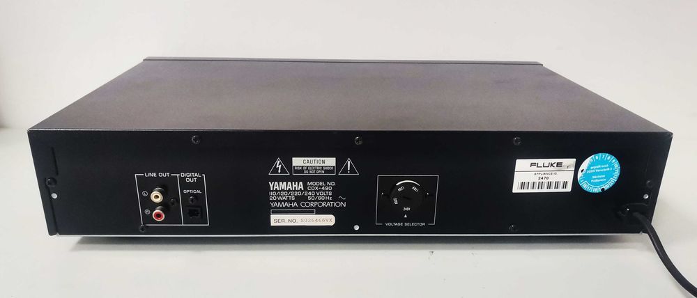 Yamaha RX-730 + CDX-490 Zestaw Audio HI-FI Wzmacniacz Amplituner Odtwarzacz