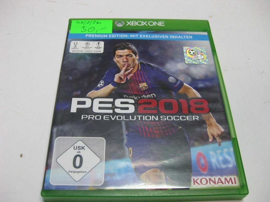 Gra na Xbox One PES 2018 Pro Evolution Soccer