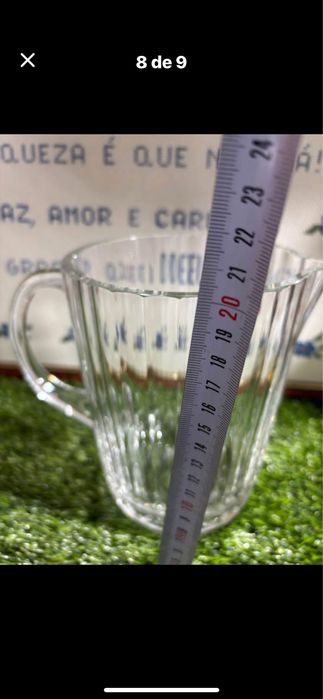 Jarra grande em cristal