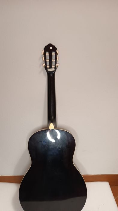 Guitarra Clássica de Criança Gianinni Preta + Mala