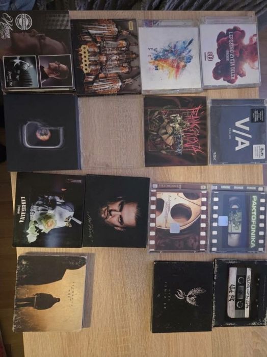 Zestaw Płyt CD Polski Rap / Hip-Hop + Pakiet Wlepek (15 płyt)