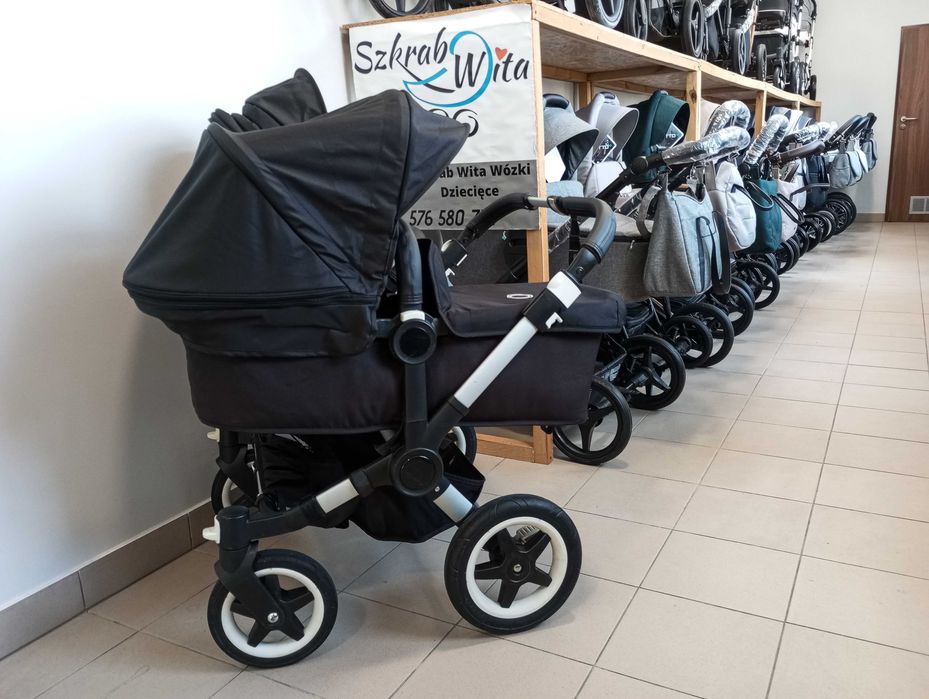 szkrabwita.pl Bugaboo Donkey rok po roku 2w1 3w1 dla bliźniaków GWARANCJA 12 miesięcy