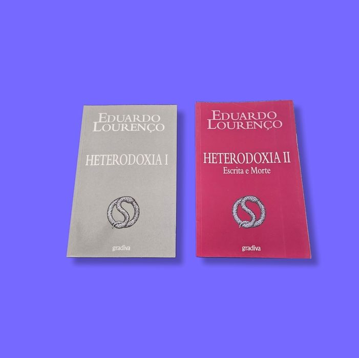 Coleção de 2 livros Heterodoxia 1 e 2
