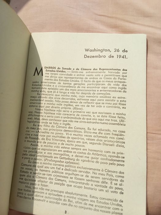 Dois discursos históricos de W. Churchill-42-10E-Peça antiga5E Desde3E