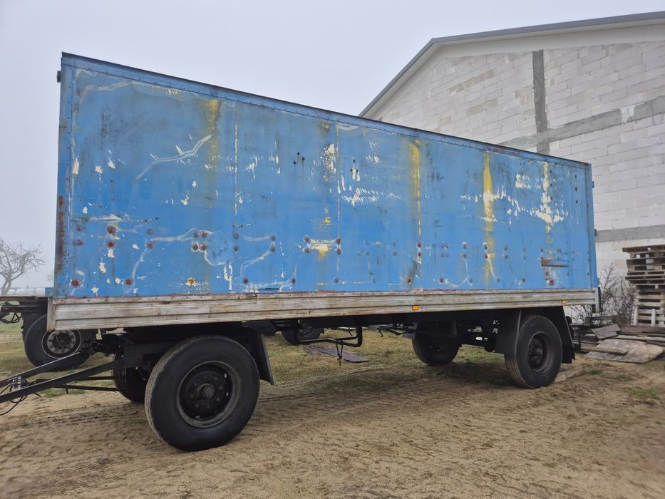 Kontener z przyczepy, garaż, pomieszczenie dla cieląt 7.2m