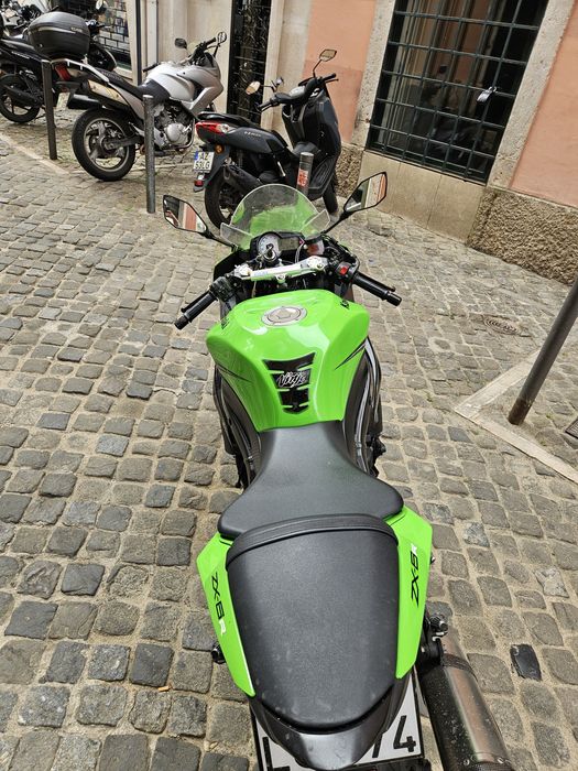 Kawasaki Ninja ZX-6R 2011 Verde, equiparada | Akrapovic Titânio | Revisão Completa | Muitos Extras