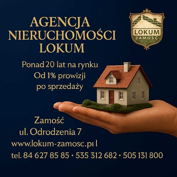 Działka budowlana w Zamościu, ul. Myśliwska