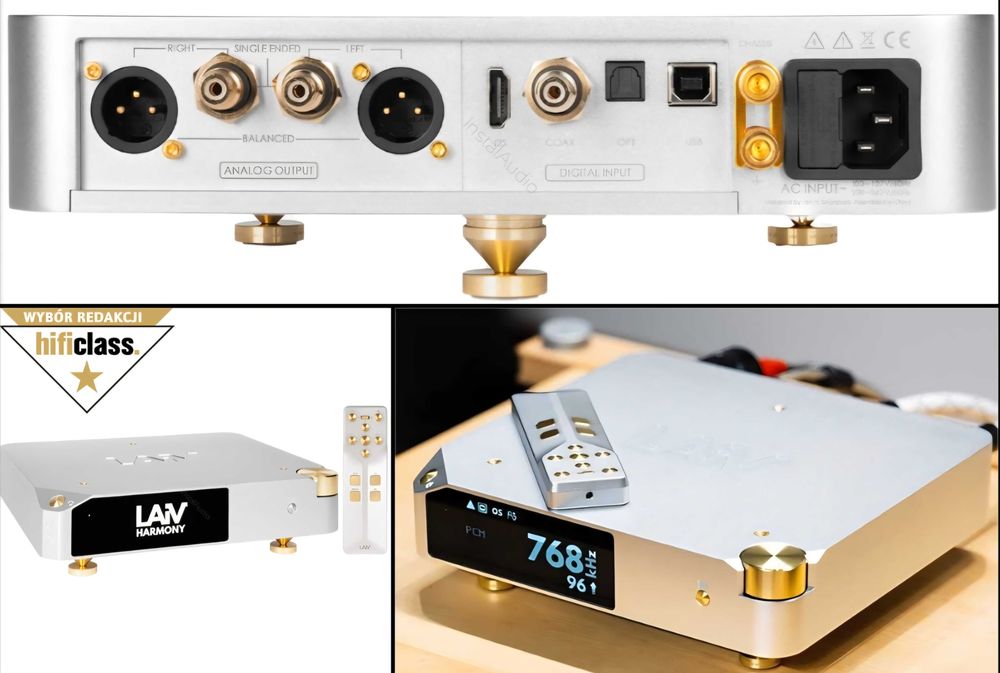 LAiV Harmony DAC - zbalansowany przetwornik XLR R2R | sklep WROCŁAW