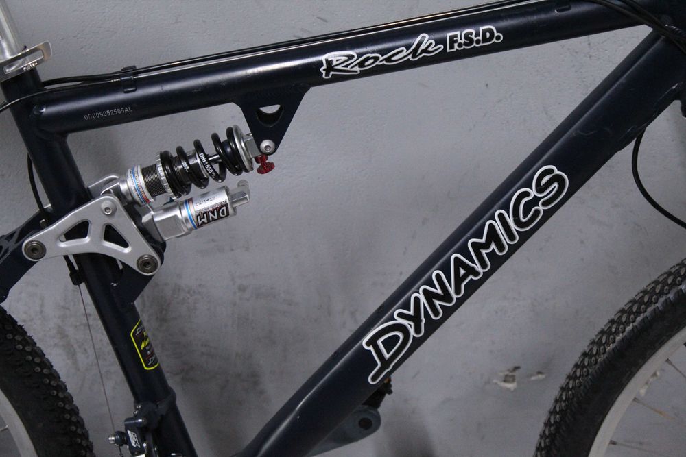 Rower MTB DYNAMICS ROCK, Rama 20", Koła 26". Alu, Full Amor. Shimano