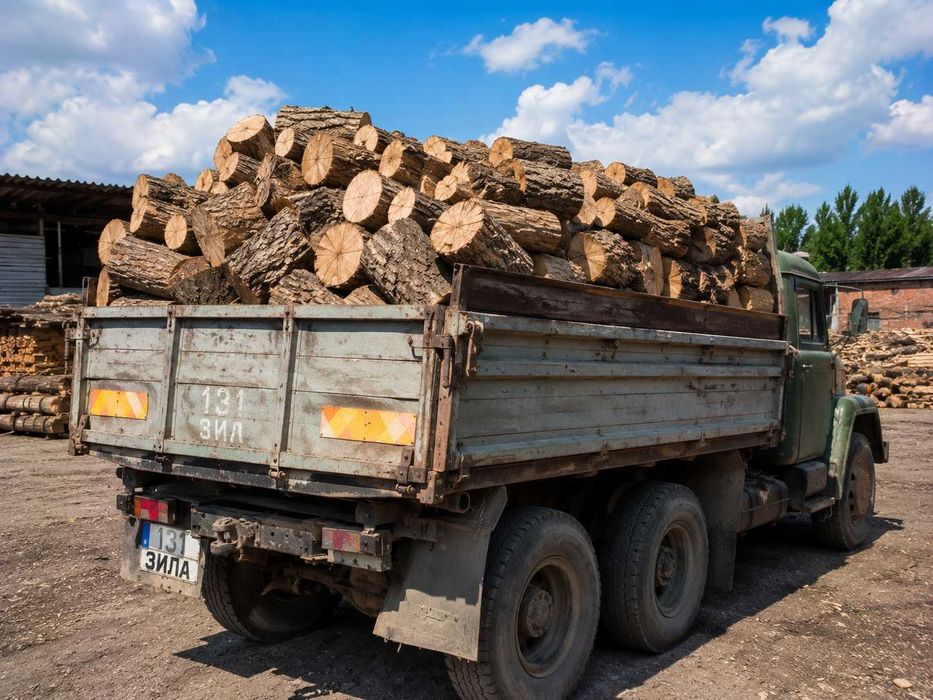 Дрова чурках колотые