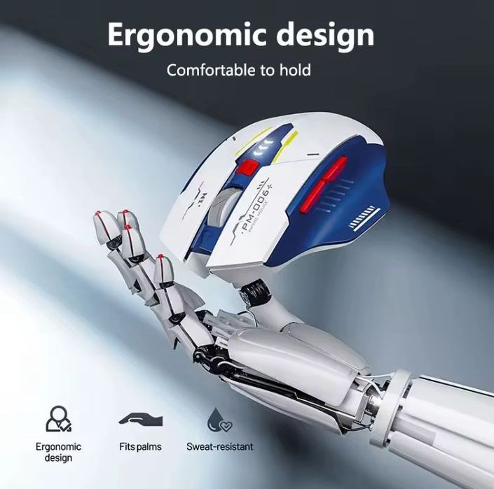 Мышка игровая аккумуляторная беспроводная INPHIC F9