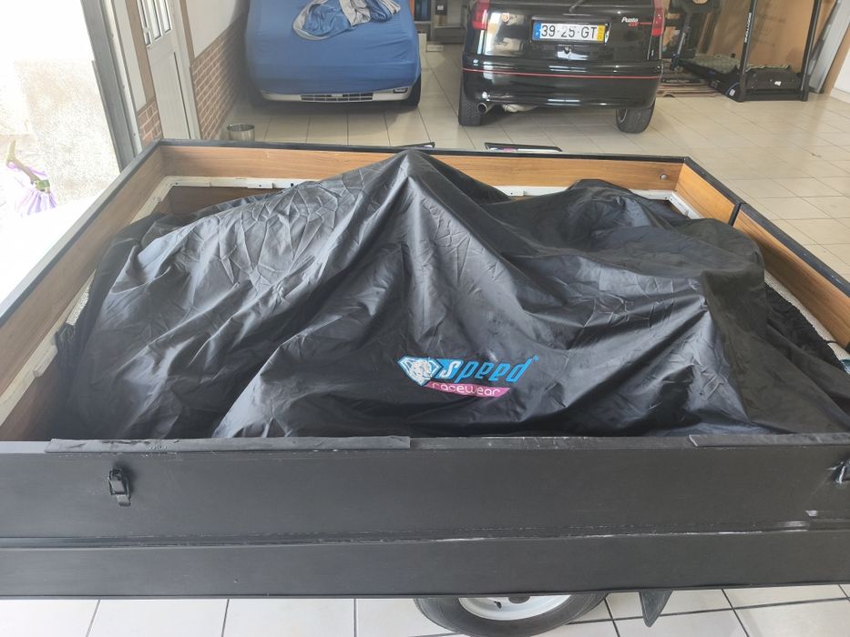 Kart Rotax DD 2 com reboque.