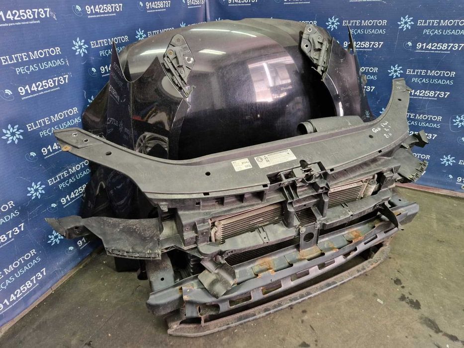Frente completa usada VW GOLF VI 6 PLUS capot parachoques oticas guardalamas radiador
