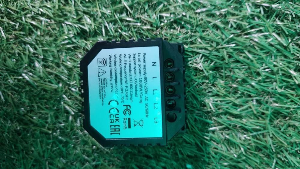 Dotykowy Włącznik Światła WiFi Bseed 3-Gang Szklany Smart Life | NOWY
