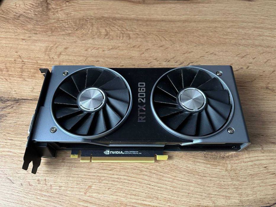 Karta graficzna NVIDIA GeForce RTX 2060 Founders Edition z pudełkiem
