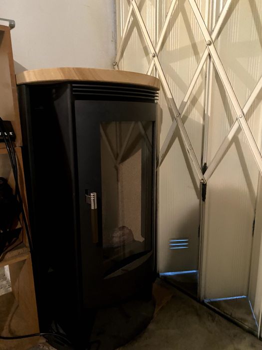 Lareira a lenha - nova