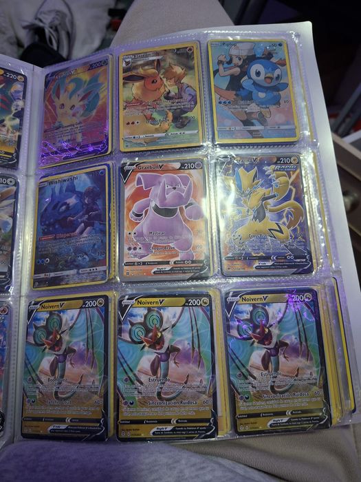 Caderneta de cartas de pokemon