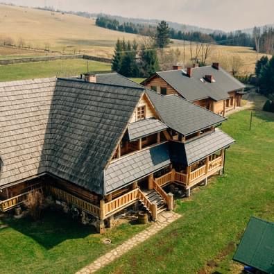 Willa  na wyłączność w Bieszczadach domek