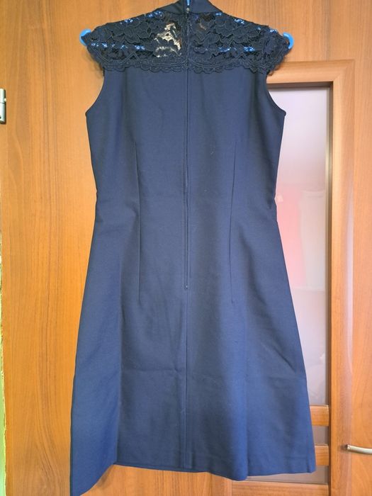 Granatowa sukienka damska rozmiar 34