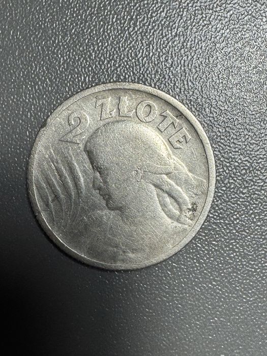 2 zł 1924 żniwiarka