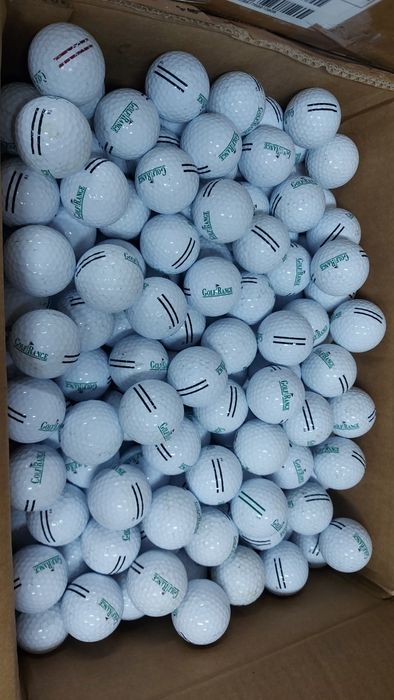 100 szt. - Piłki golfowe treningowe range, stan jak NOWE!!!