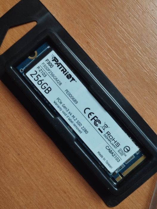 SSD m2 256GB Patriot P300