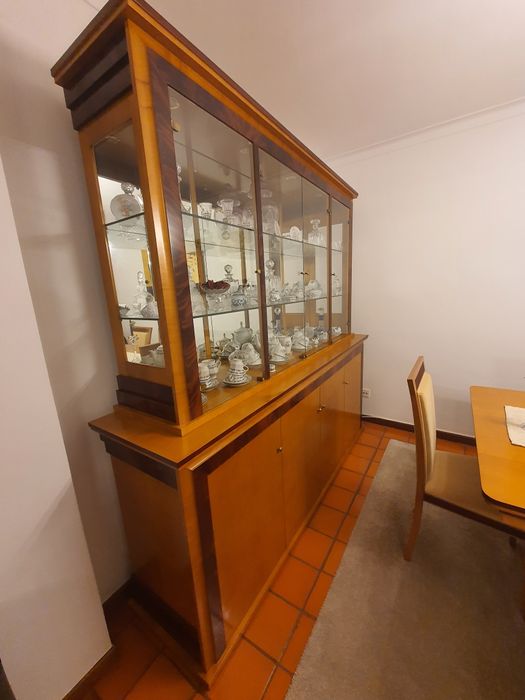Sala de Jantar completa cerejeira e raiz de nogueira