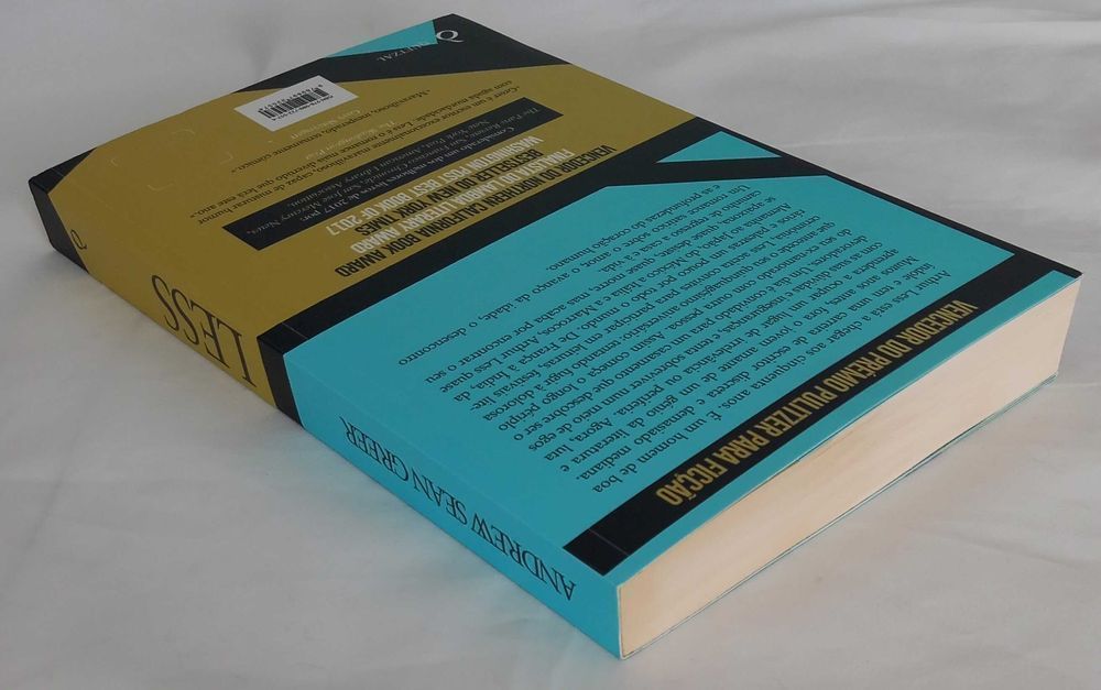 Livro Less de Andrew Sean Greer trad. portuguesa [Portes Grátis]